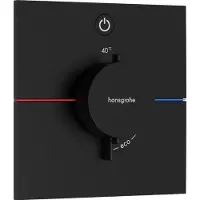 Hansgrohe Termostat infälld Select E 1/uttag mattsvart