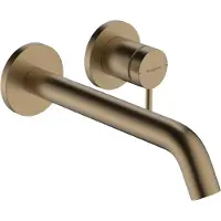 Hansgrohe Tvättställsblandare Tecturis S 2-håls 225 mm brons