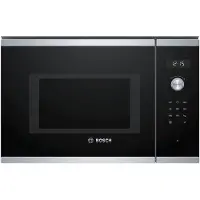 Bosch BFL554MS0 Serie 6 mikrovågsugn, stål