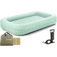 Intex Air Travel Junior Enkel Luftmadrass Blandad