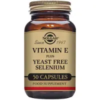 Solgar Vitamin E Med Selen 50 Enheter