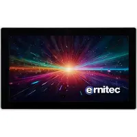 Ernitec - LCD-skärm - 24 - pekskärm - 1920 x 1080 Full HD (1080p) - HDMI - högtalare - svart