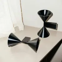 Pholc Vägglampa , Apollo 24, dimbara, Svart, Vardagsrum, Aluminium, Modern