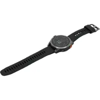 Garmin fenix 7 Pro Solar - 47 mm - skiffergrå - sportklocka med band - silikon - svart - handledsstorlek: 125-208 mm - display 1.3 - 32 GB - Bluetooth, ANT+, Wi-Fi - 79 g