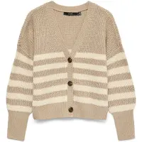 Vero Moda Kofta 'VMLEA' ecru / taupe
