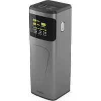 Hama High Power Powerbank 24000 mAh Power Delivery 3.0 Li-Ion USB-C, USB-A Grå Statusindikering