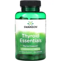 Swanson Health Sköldkörtel Viktiga Näringsämnen, 90 Kapslar