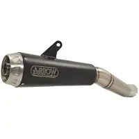 Arrow Pro-race Nichrom Dark Kawasaki Ninja 125 125 ´19-20 Icke-godkänd Ljuddämpare