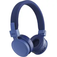 Hama Freedom Lit III On Ear hörlurar Bluetooth Blå Headset