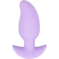 Cuties - analplugg med vibration - liten - silikon - lila