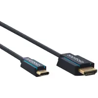 ClickTronic Adapterkabel från USB-C till HDMI Premiumkabel | USB-C-