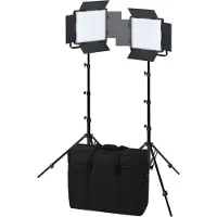 Nanlite 600 Csa-kit Professionell Led-spotlight 36w 2 Enheter