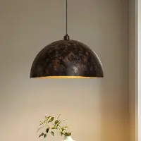 Opviq Hänglampa Berceste , dimbar, Brun / mässing, Vardagsrum / matsal, Metall, Vintage, Pendellampa