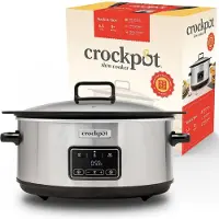 Crock-Pot Multikokare Wolnowar CSC112X 6,5 l (silver)