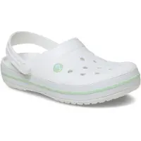 Crocs Unisex Crocband Clog White/serene Green