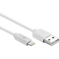 Goobay Lightning-kabel 50cm Vit MFi