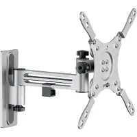 Goobay Caravan FULLMOTION TV wall mount (M), silver