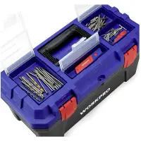 Workpro WP283002 507 x 254 x259 mm Verktygslåda (tom) Blå, Svart