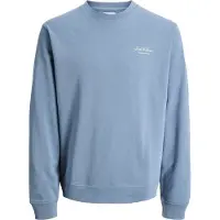 Jack & jones Sweatshirt - JjearChive - Grafik - Blue Mirage - - 10 år (140) - Sweatshirt
