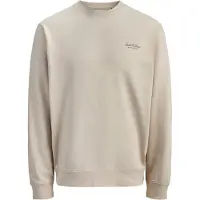 Jack & Jones Sweatshirt - JjearChive - Grafik - Moonbeam - - 16 år (176) - Sweatshirt
