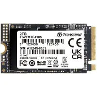 Transcend 2 TB Intern PCIe SSD PCIe NVMe 4.0 x4 Box TS2TMTE410S
