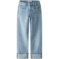 Name it Jeans - Straight - Noos - NkfRose - Light Blue Denim - - 10 år (140) - Jeans