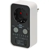 Brennenstuhl 1506180 Kopplingsur digital 3000 W IP20