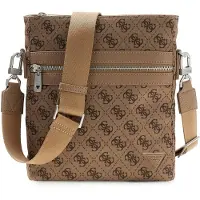 GUESS Axelremsväska 'Berlin' camel / brun