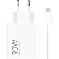Xiaomi 90W reseladdare med USB-C-kabel - vit