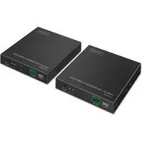 Digitus - Extender Set - video/ljud/infraröd/seriell förlängare - HDMI, 1GbE - över fiberoptik - upp till 40 km