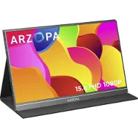 Arzopa S1 Table Bärbar monitor EEK A (A - G) 39.6 cm (15.6 tum) 1920 x 1080 pixel 16:9 25 ms HDMI, USB-C, USB Host IPS LCD