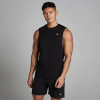 MP Men's Rest Day Drop Armhole Tank Top –Black - XXL