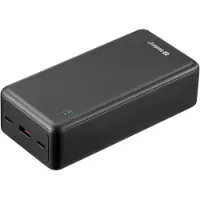 Sandberg SAVER - Powerbank - 27000 mAh - 99,9 Wh - 22,5 watt - 3 A - PD - 2 utgångskontakter (USB-C, USB)