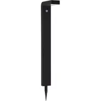 Eglo BARACCONI solcells-standerlampa i svart med transparent plastskärm