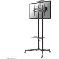NeoMounts PLASMA-M1700E - Vagn - för platt panel/AV-utrustning - svart - skärmstorlek: 32-70