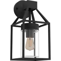 Eglo TRECATE utomhus vägglampa IP44 svart