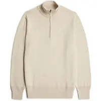 G-Star Premium Core Half Zip Knit - White - Men