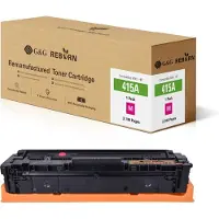 G&G Toner Ersätter HP 415A Kompatibel Magenta 2100 sidor Reborn remanufactured 21272