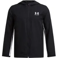Under Armour Rival Woven Jacket Junior, svart