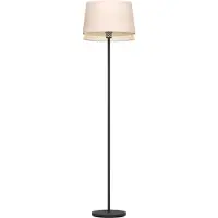 Eglo Golvlampa Tabley, Svart, Vardagsrum / matsal, Metall, Golvlampa