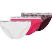 Calvin Klein Underwear String fuchsia / körsbärsröd / svart / vit
