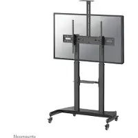 NeoMounts PLASMA-M1950E - Vagn - för platt panel/AV-utrustning - svart - skärmstorlek: 60-100