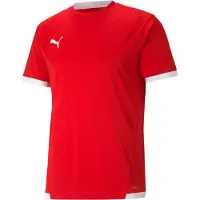 Puma Tränings T-Shirt teamLIGA - Röd/Vit, storlek Large