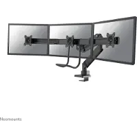 NeoMounts NM-D775DX3BLACK Monitor bordsfäste 3 Skärm(ar) 43,2 cm (17) - 61 cm (24) Svart Svängbar, Roterbar, Tiltbar, Justerbar i höjd