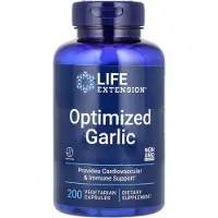 Life Extension , Optimerad vitlök, 200 vegetarianiska kapslar