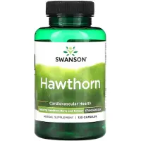 Swanson Health Hagtorn, Standardiserad, 120 Kapslar