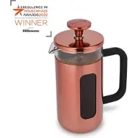 La Cafetière Pisa 3-koppar Stämpelkanna Koppar