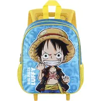 KARACTERMANIA One Piece Monkey Small 31x26x11 Cm 9l Ryggsäck Med Hjul