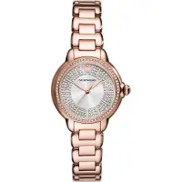 Emporio Armani Damklocka - AR11633 i Rostfritt Stål Ip-rosé