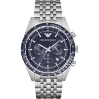 Giorgio Armani AR6072 Chronograph Blue Dial herrklocka